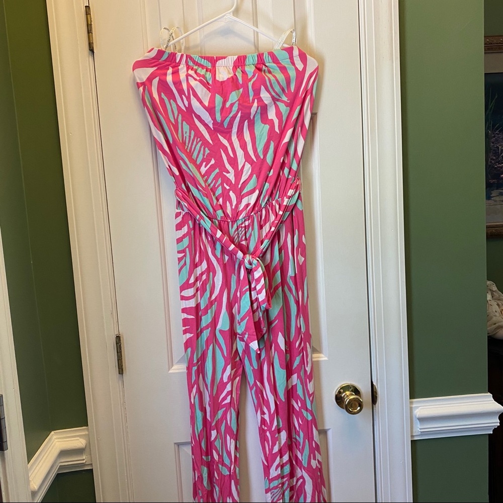 Lilly Pulitzer Strapless Jumpsuit